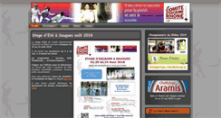 Desktop Screenshot of escrime-rhone.fr